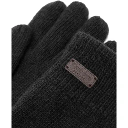 Barbour Gloves Black