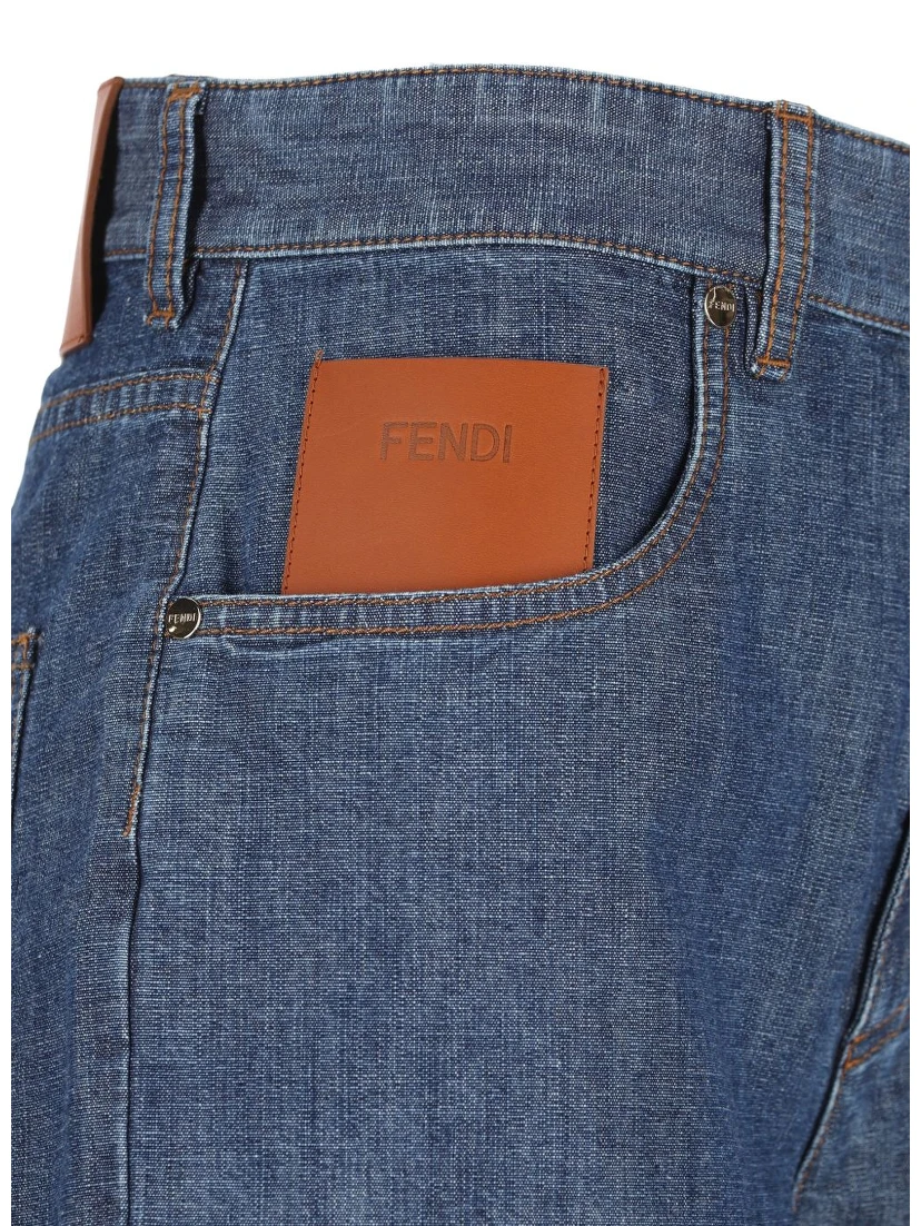 Fendi Shorts Navy