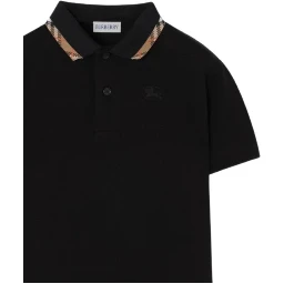 Burberry Kids T-shirts and Polos Black