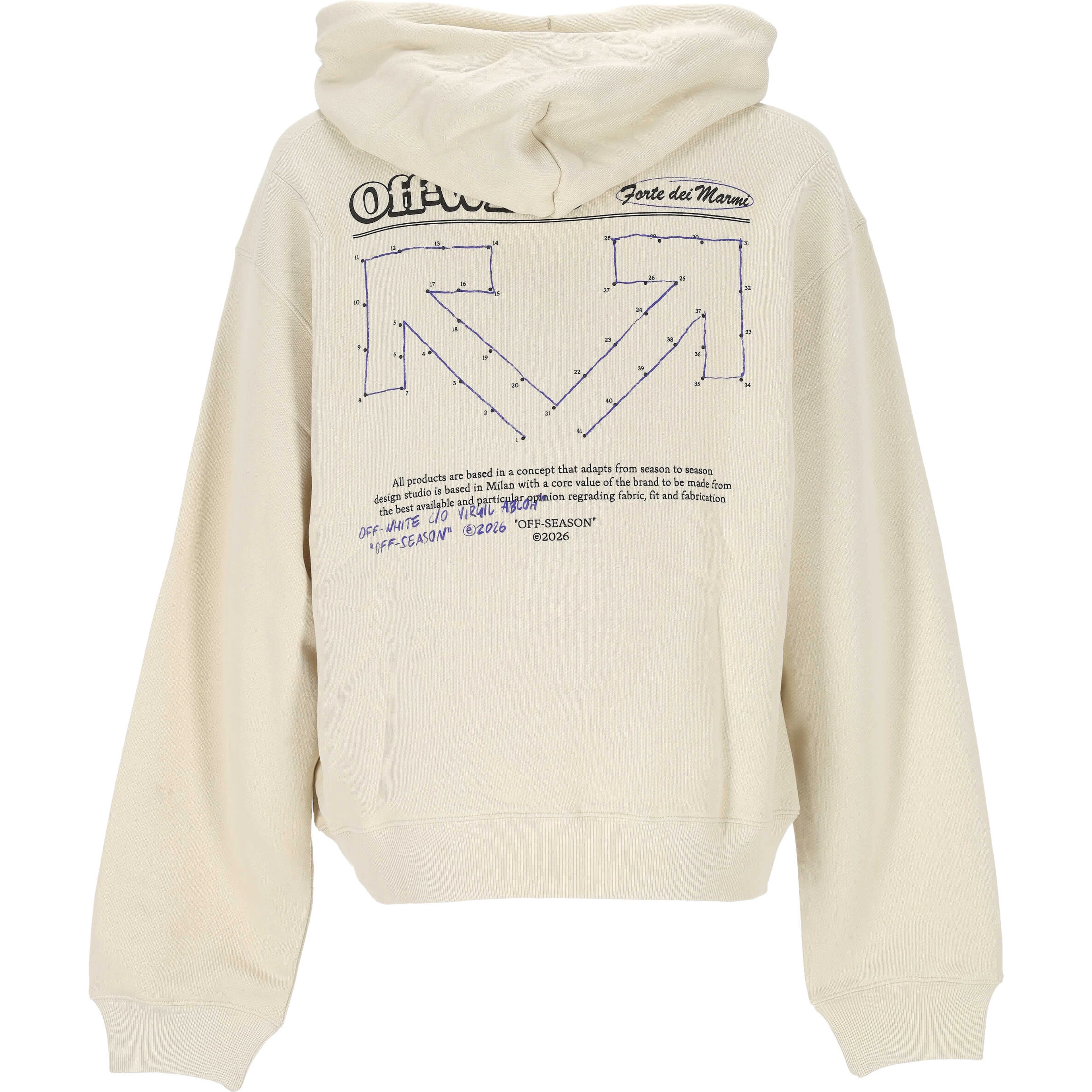 Off White Sweaters Beige