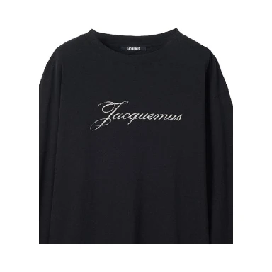 JACQUEMUS T-shirts and Polos Black