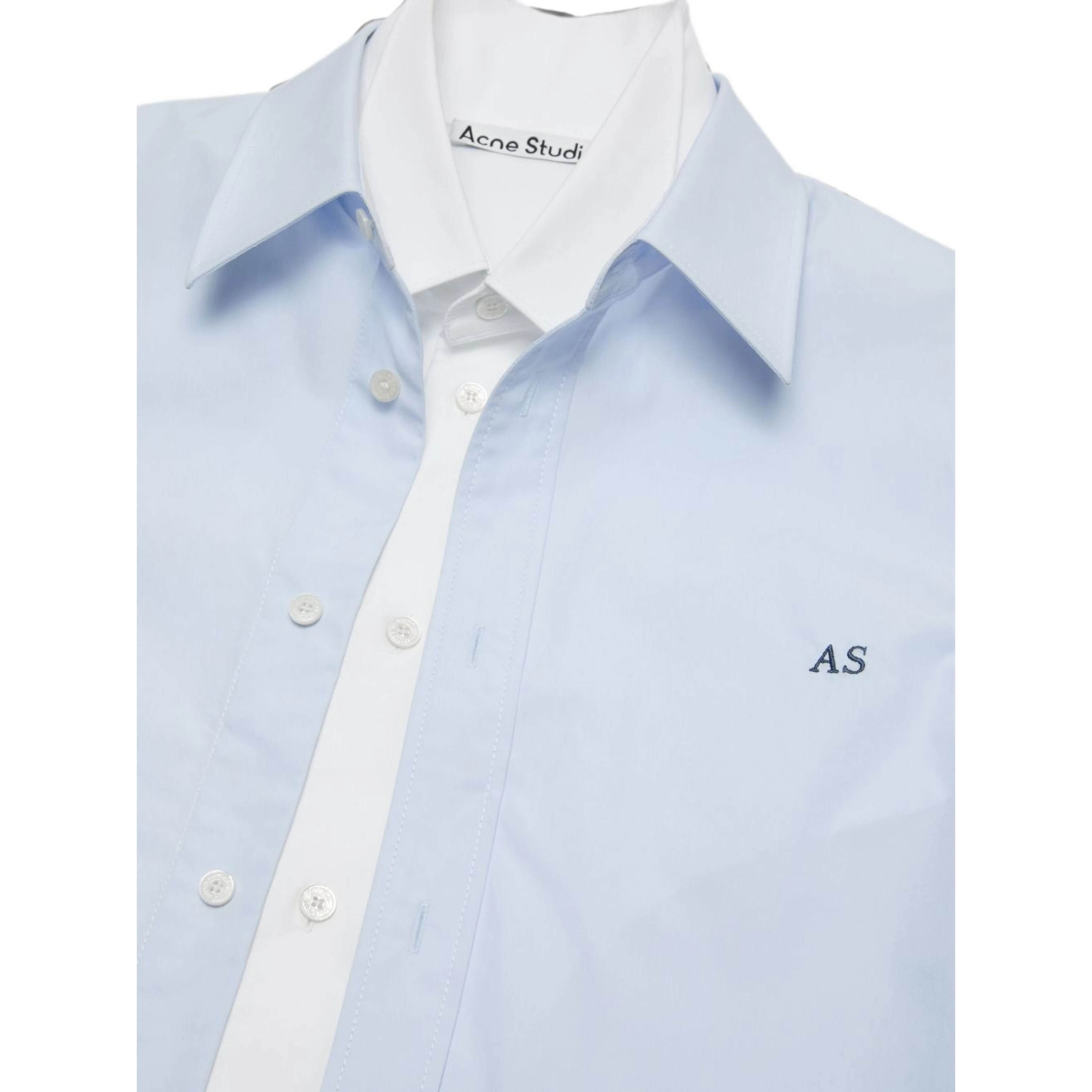 Acne Shirts Blue/White