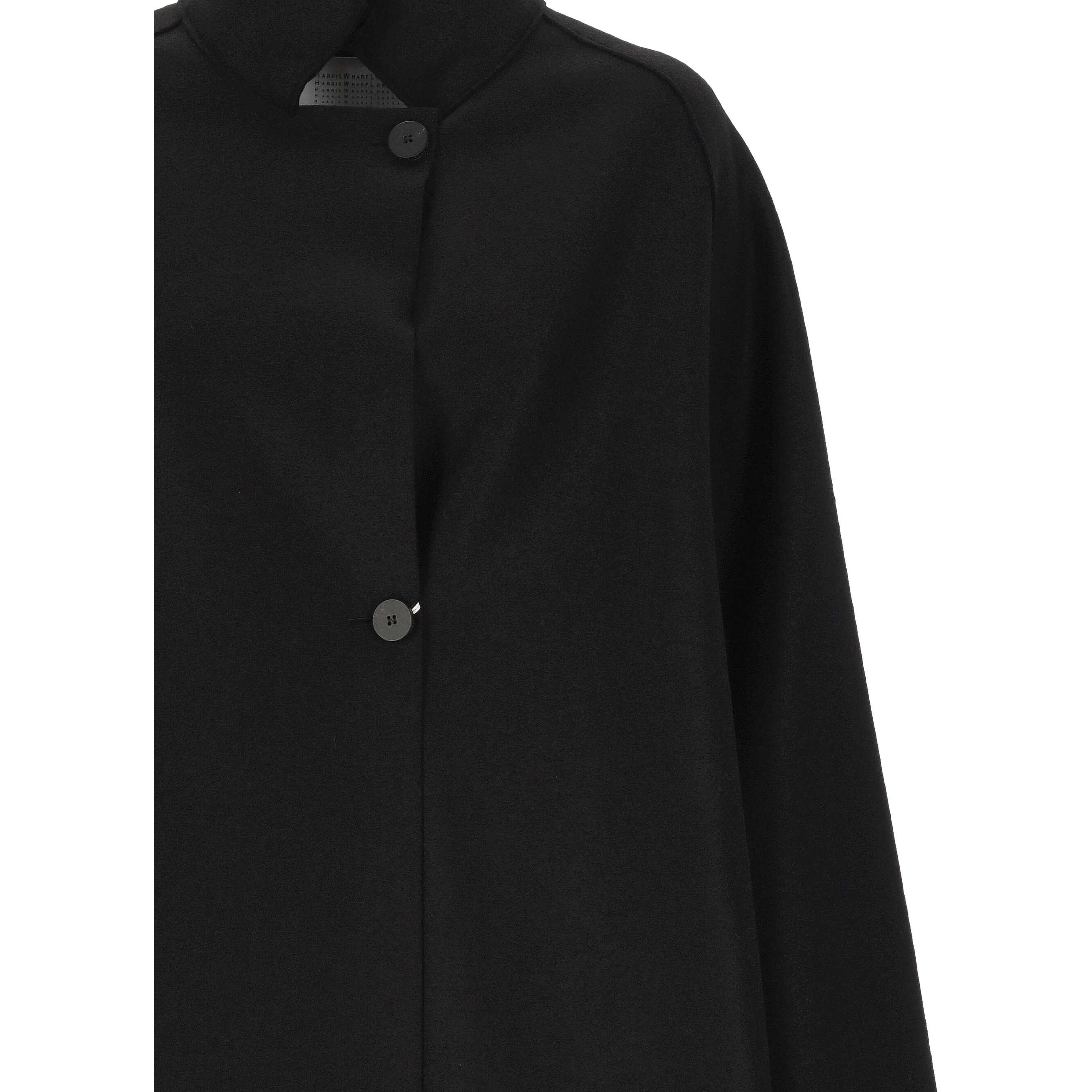 Harris Wharf London Coats Black