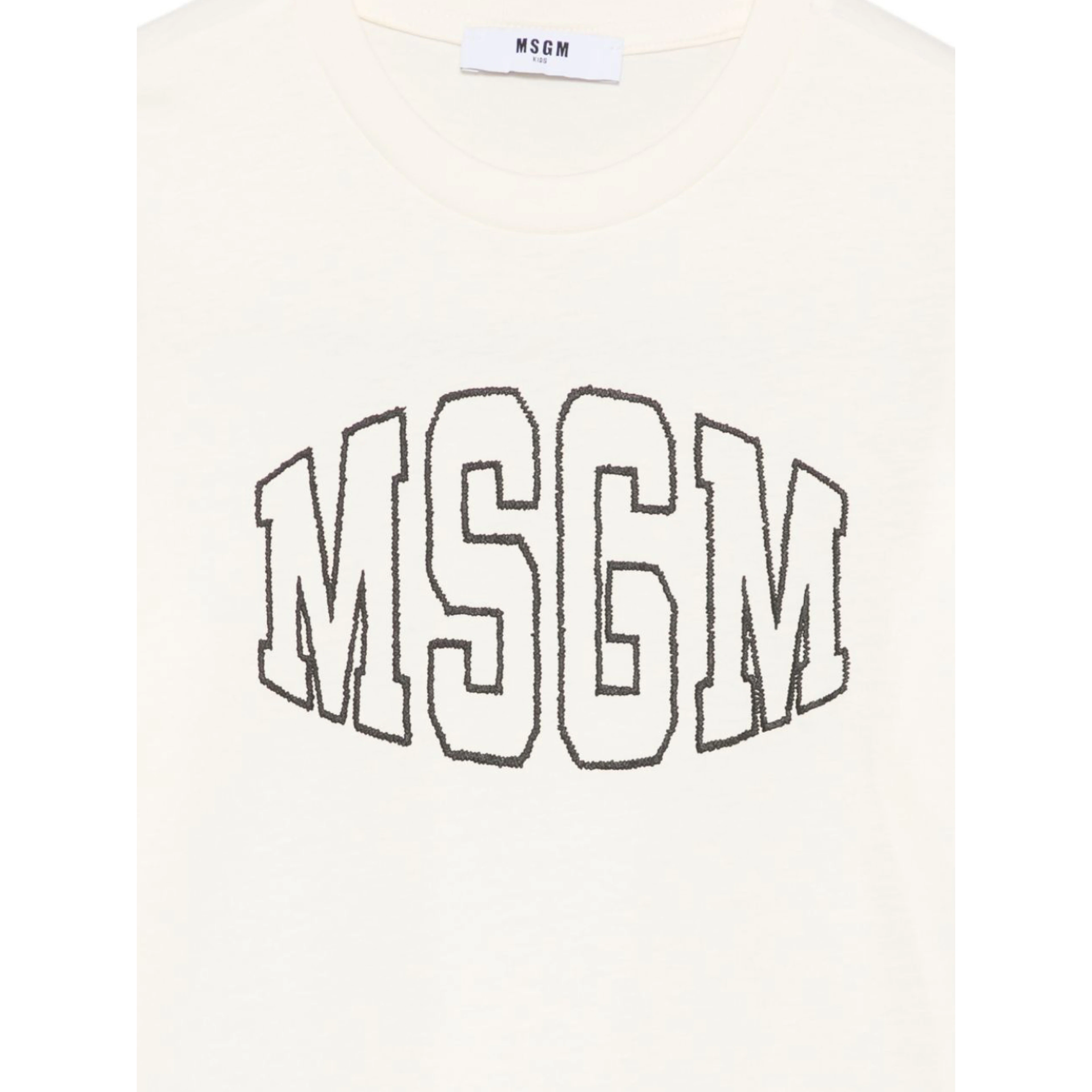 MSGM KIDS T-shirts and Polos Cream