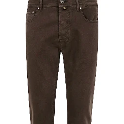 Jacob Cohen Trousers Brown