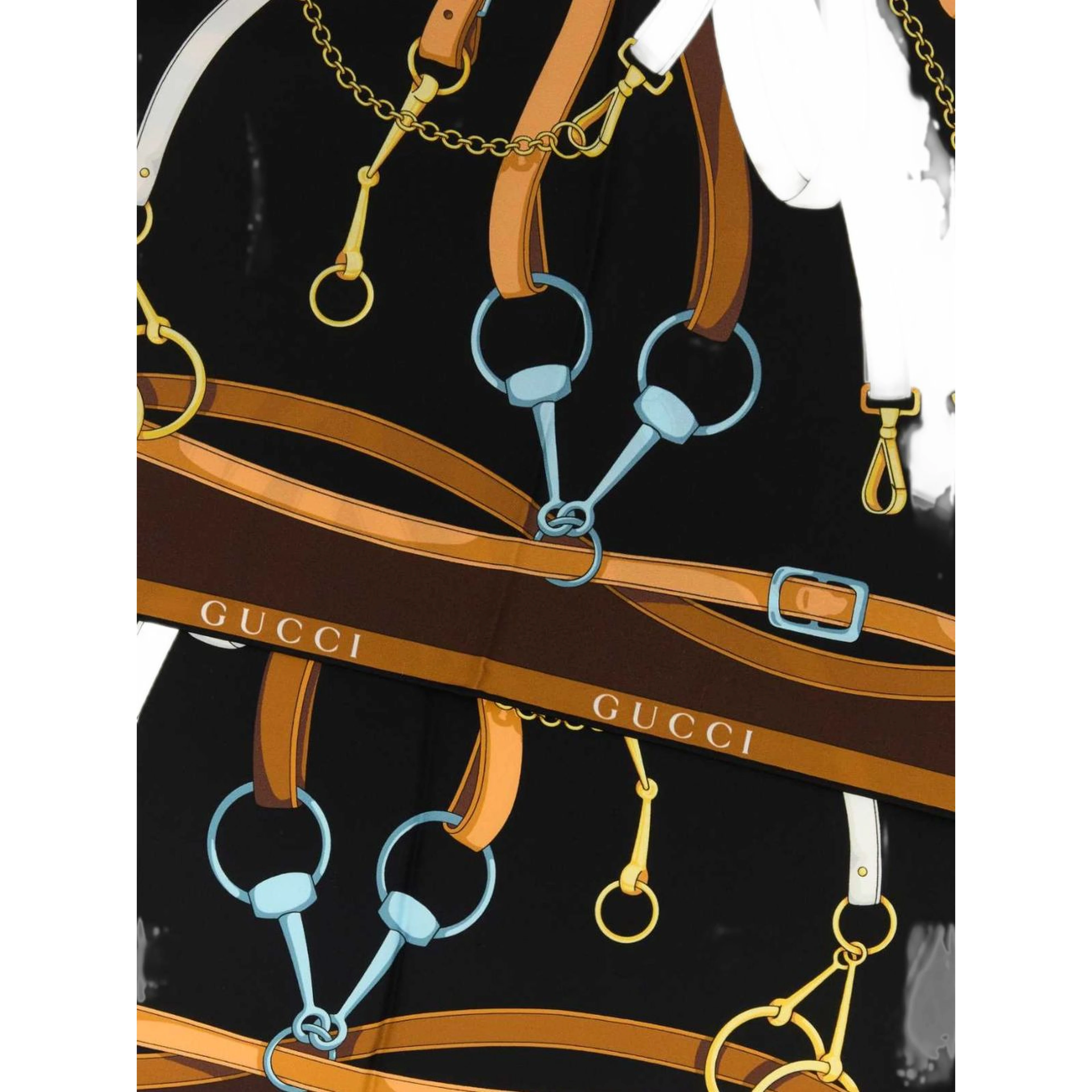 Gucci Scarfs Brown/Black