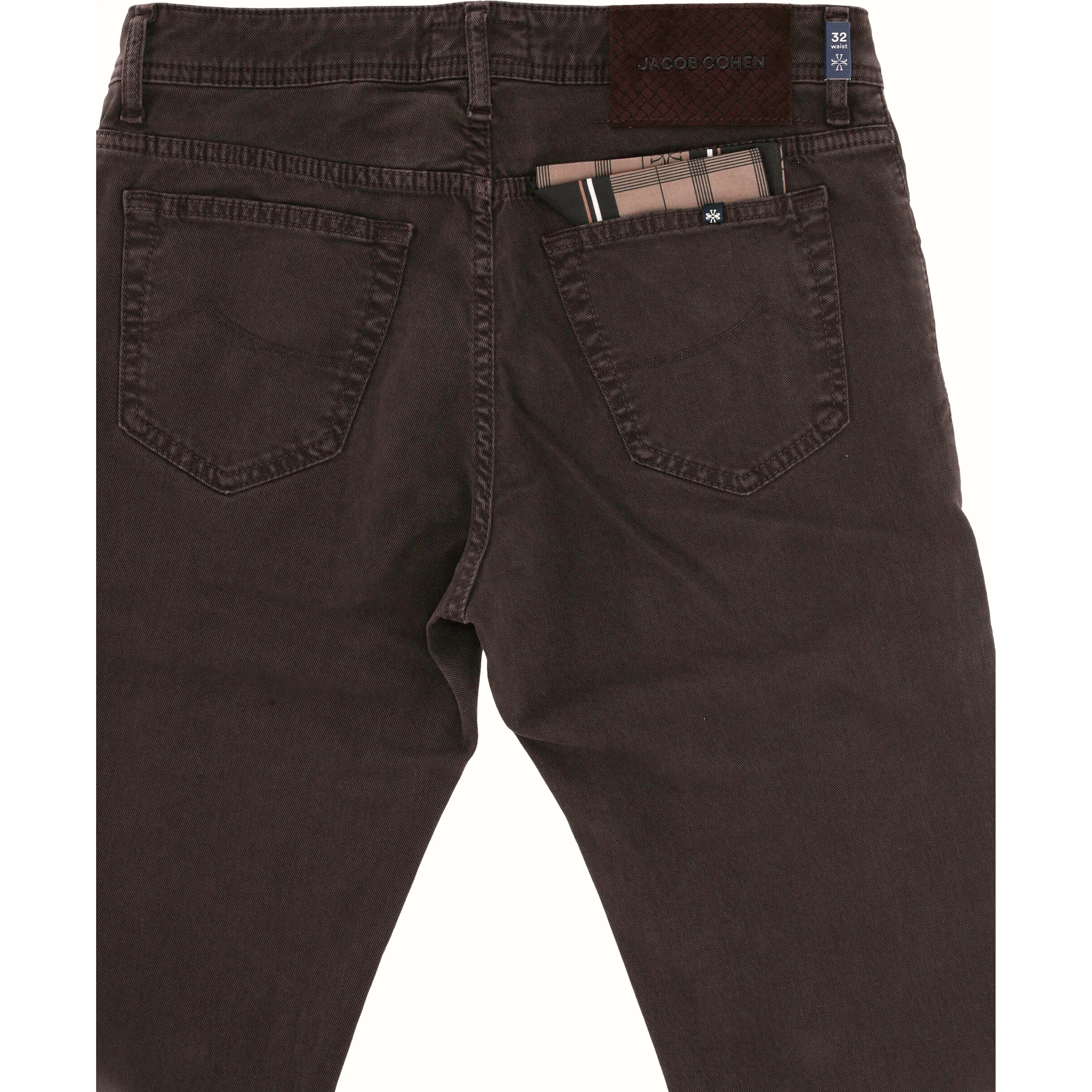 Jacob Cohen Trousers Brown