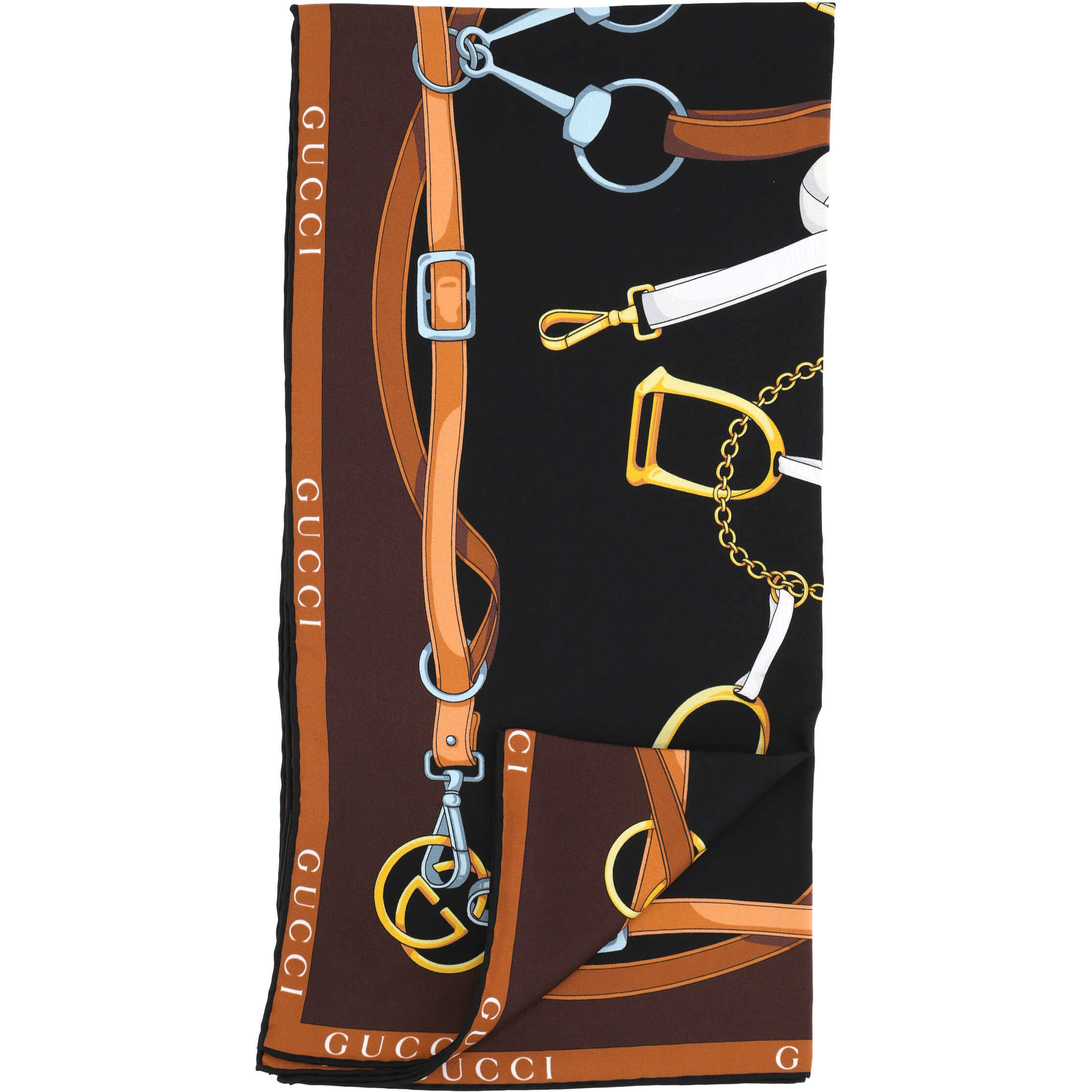 Gucci Scarfs Brown/Black