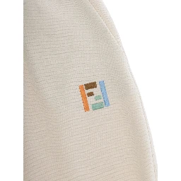 FENDI KIDS Trousers Stone