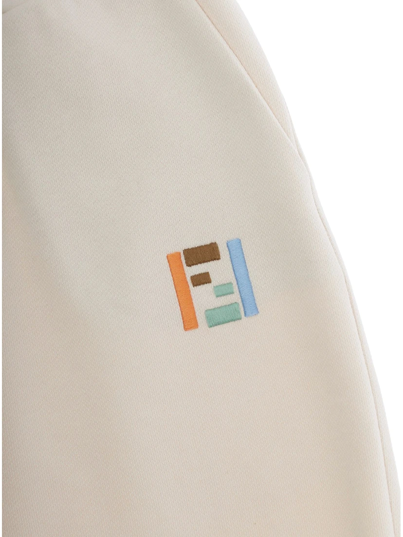 FENDI KIDS Trousers Stone
