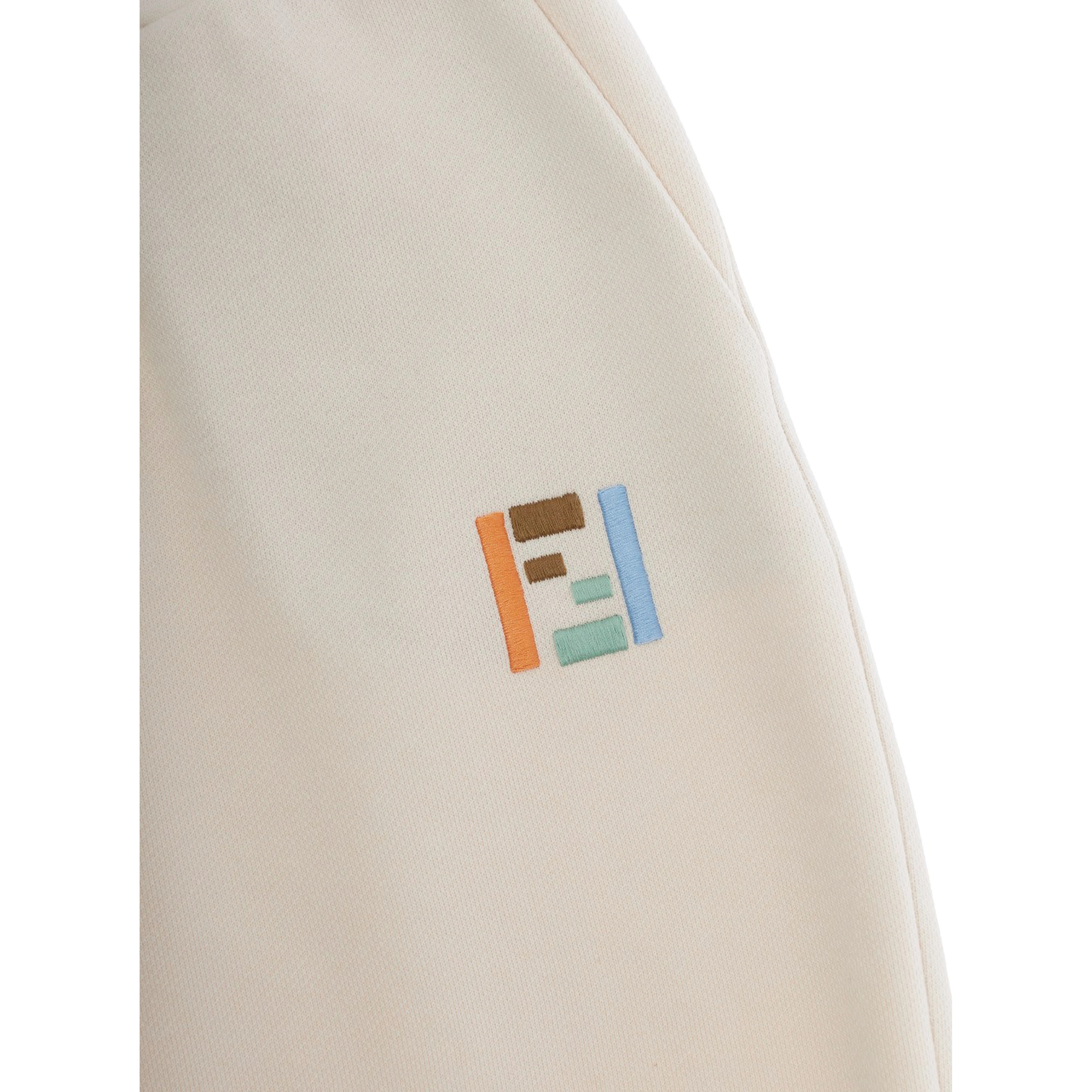 FENDI KIDS Trousers Stone