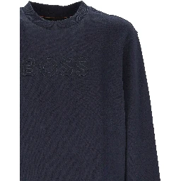 BOSS Sweaters Dark blue