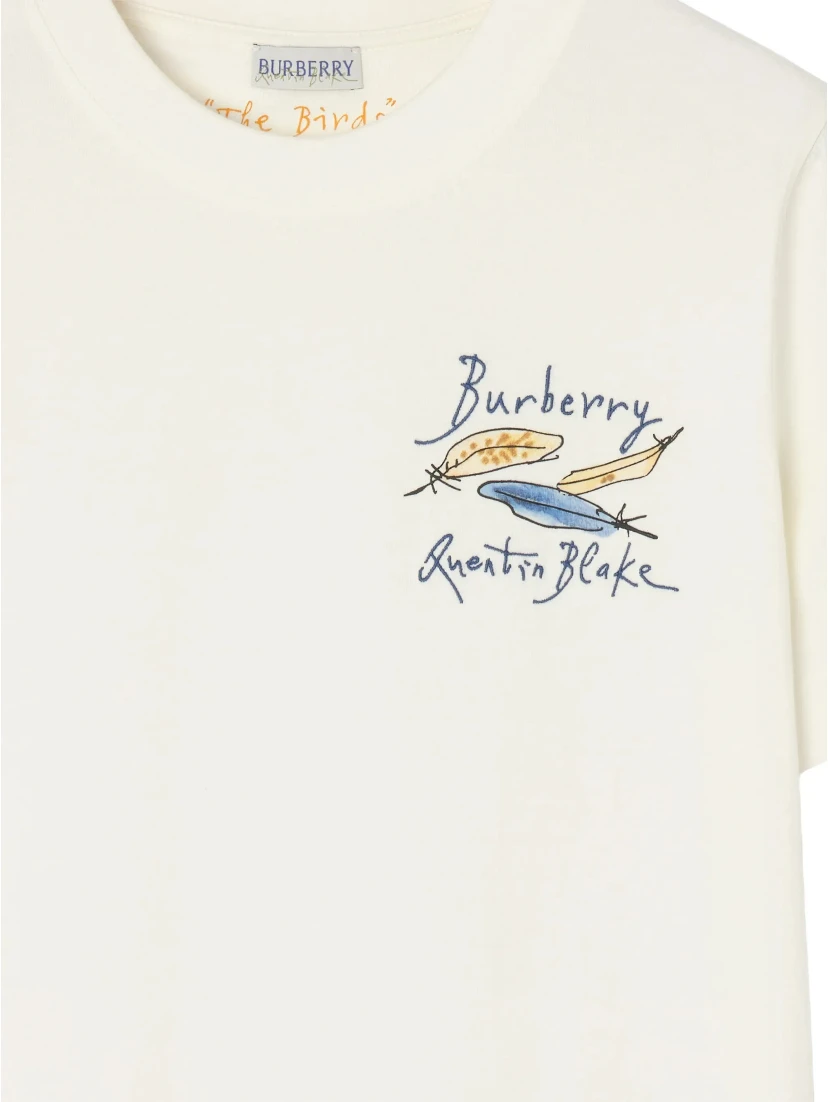 Burberry T-shirts and Polos Chalk