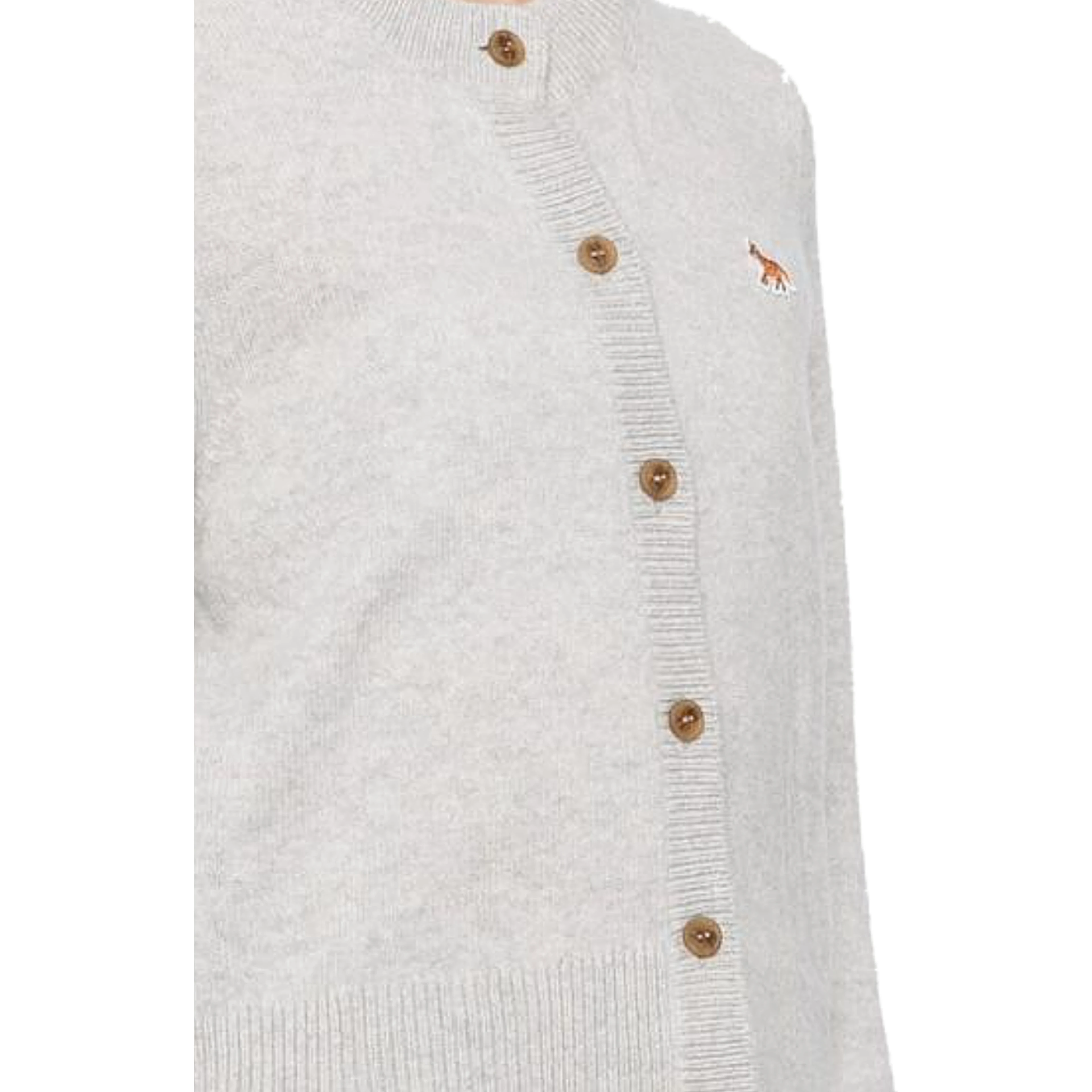 MAISON KITSUNE' Sweaters Light grey melange
