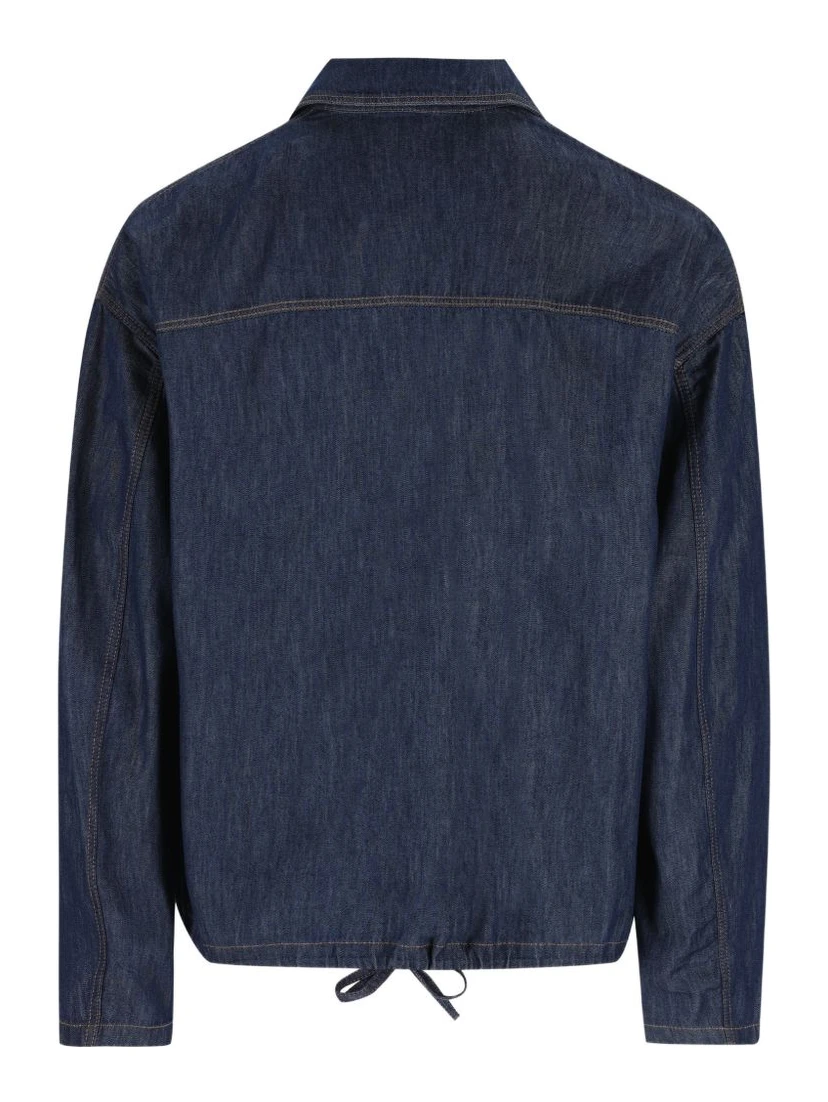 Loewe Coats Denim blue