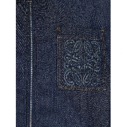 Loewe Coats Denim blue