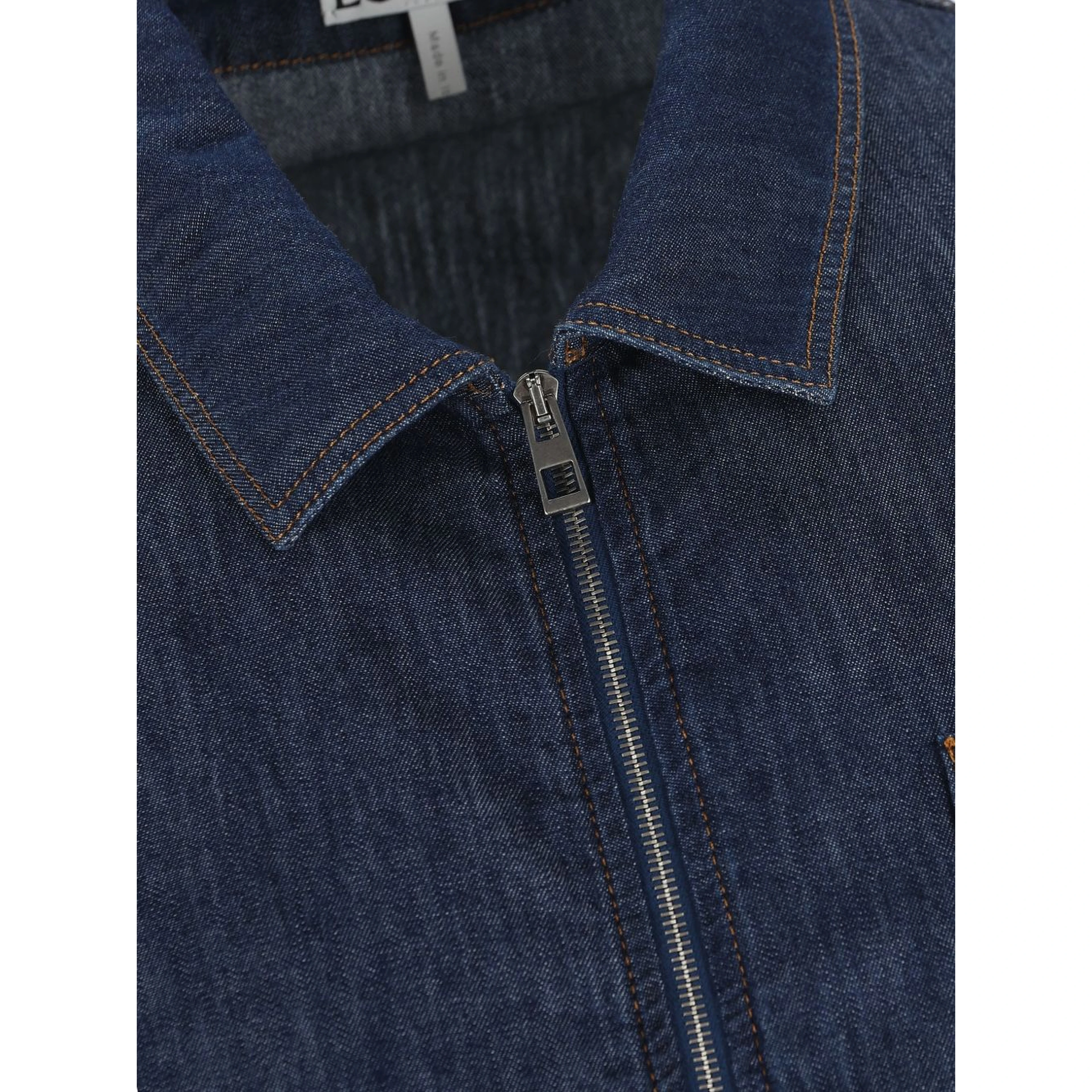 Loewe Coats Denim blue