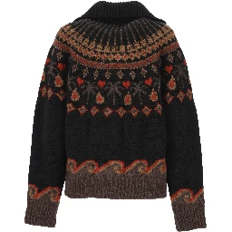 Alanui Sweaters Black/Multicolor