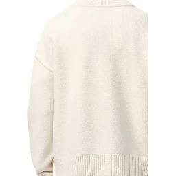 Ami Sweaters Off white/red