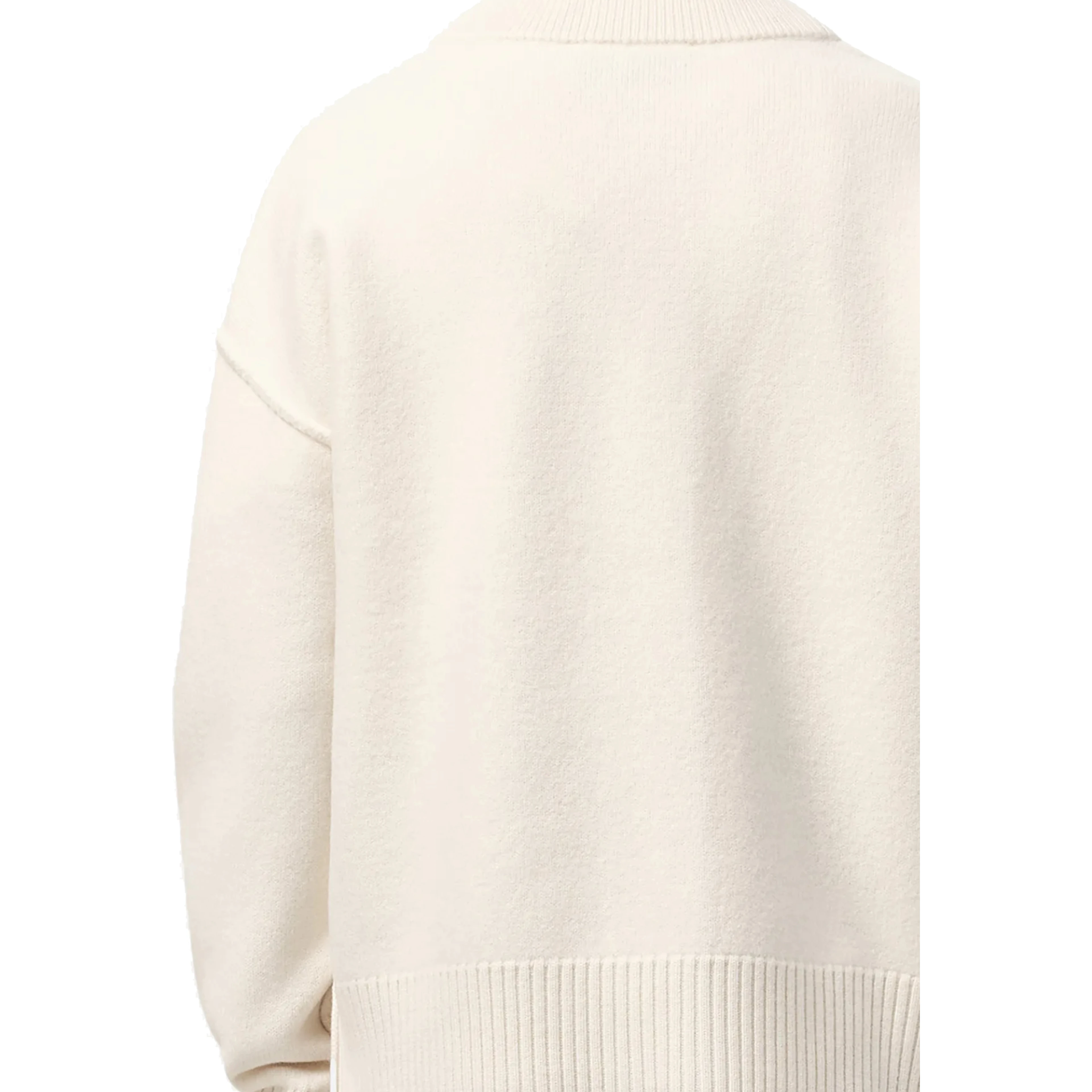 Ami Sweaters Off white/red