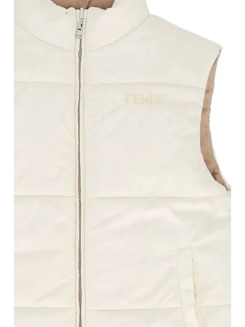 FENDI KIDS Jackets Ecrù