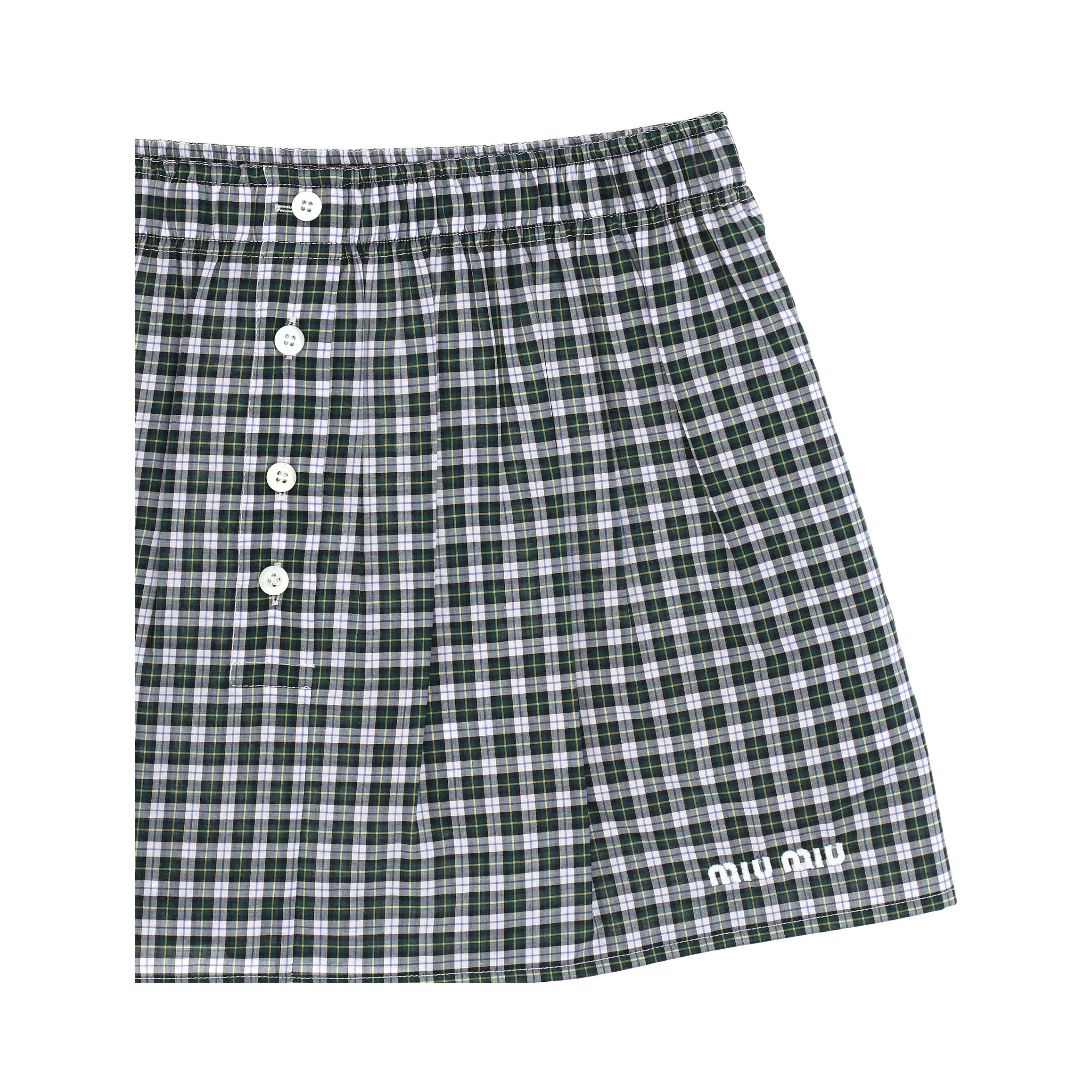 Miu Miu Skirts White/green