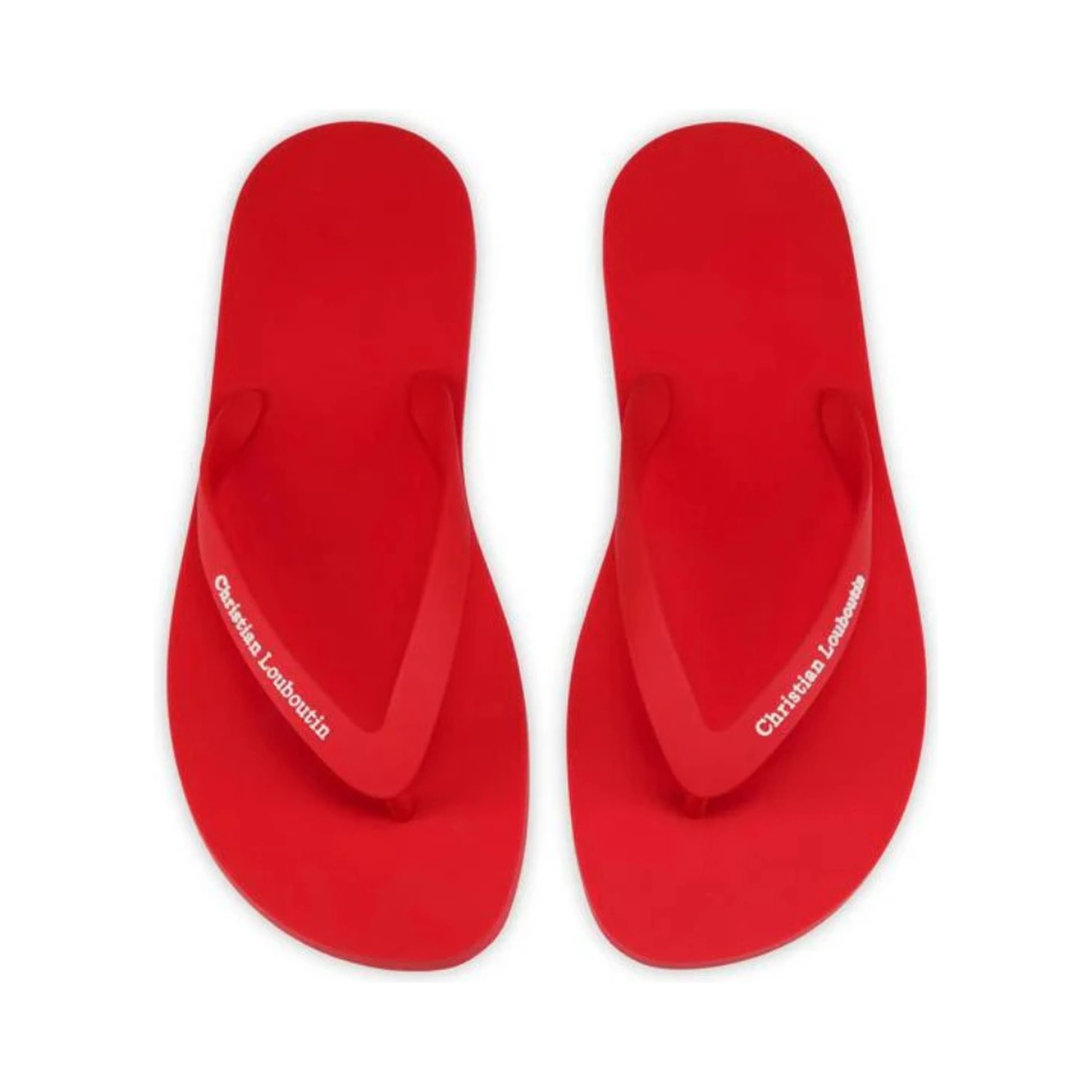 Christian Louboutin Flat shoes Red