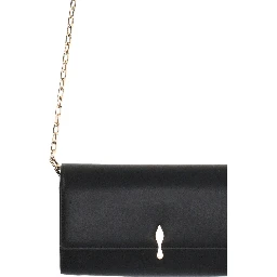 Christian Louboutin Wallets Black/ Gold