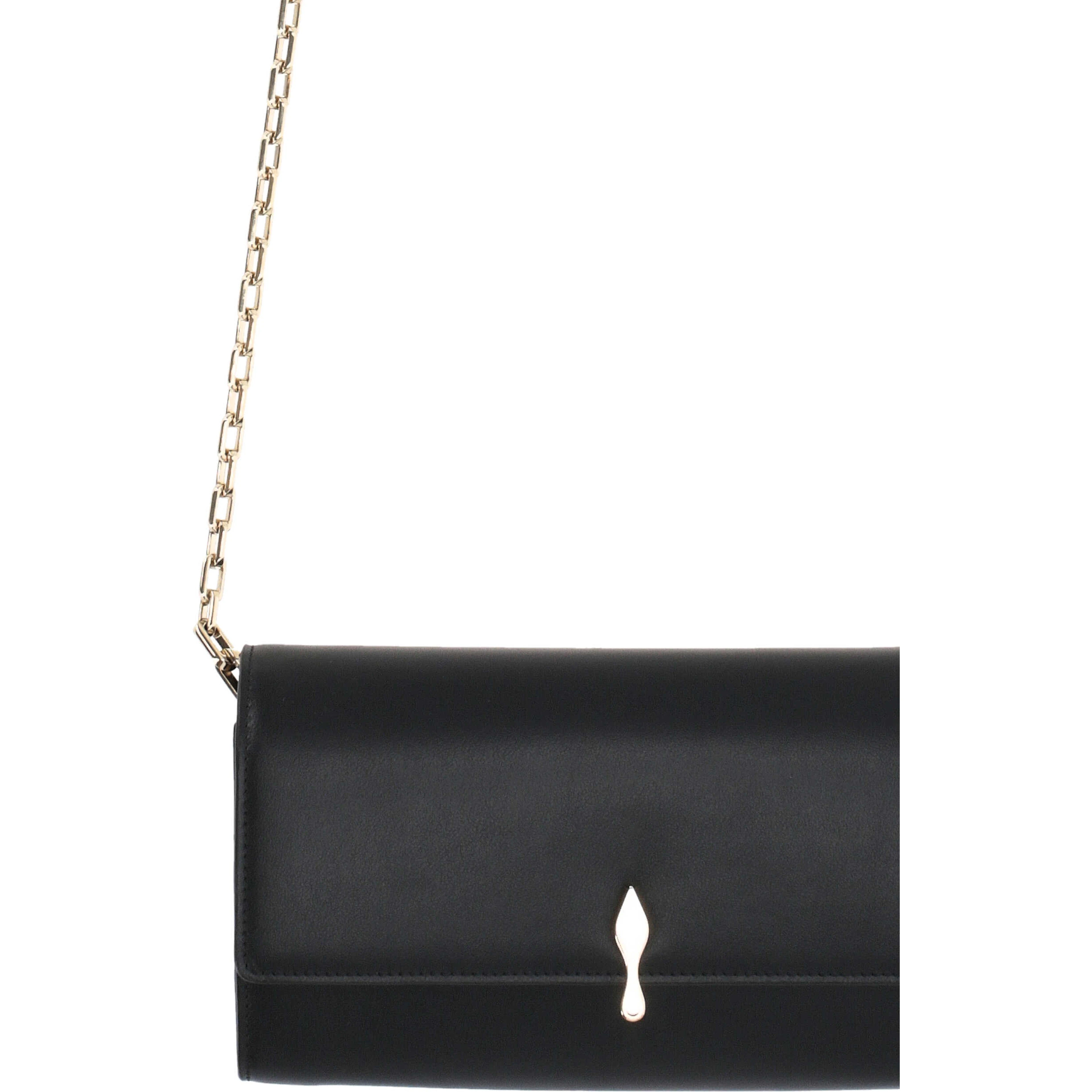 Christian Louboutin Wallets Black/ Gold