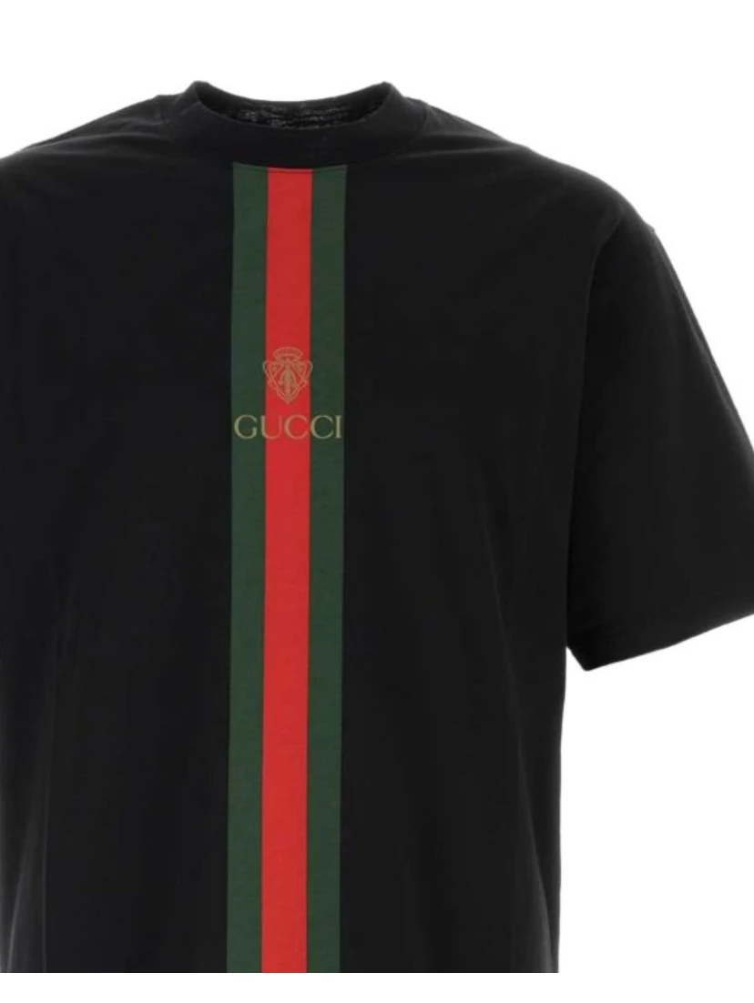 Gucci T-shirts and Polos Black