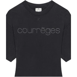 Courrèges T-shirts and Polos Black