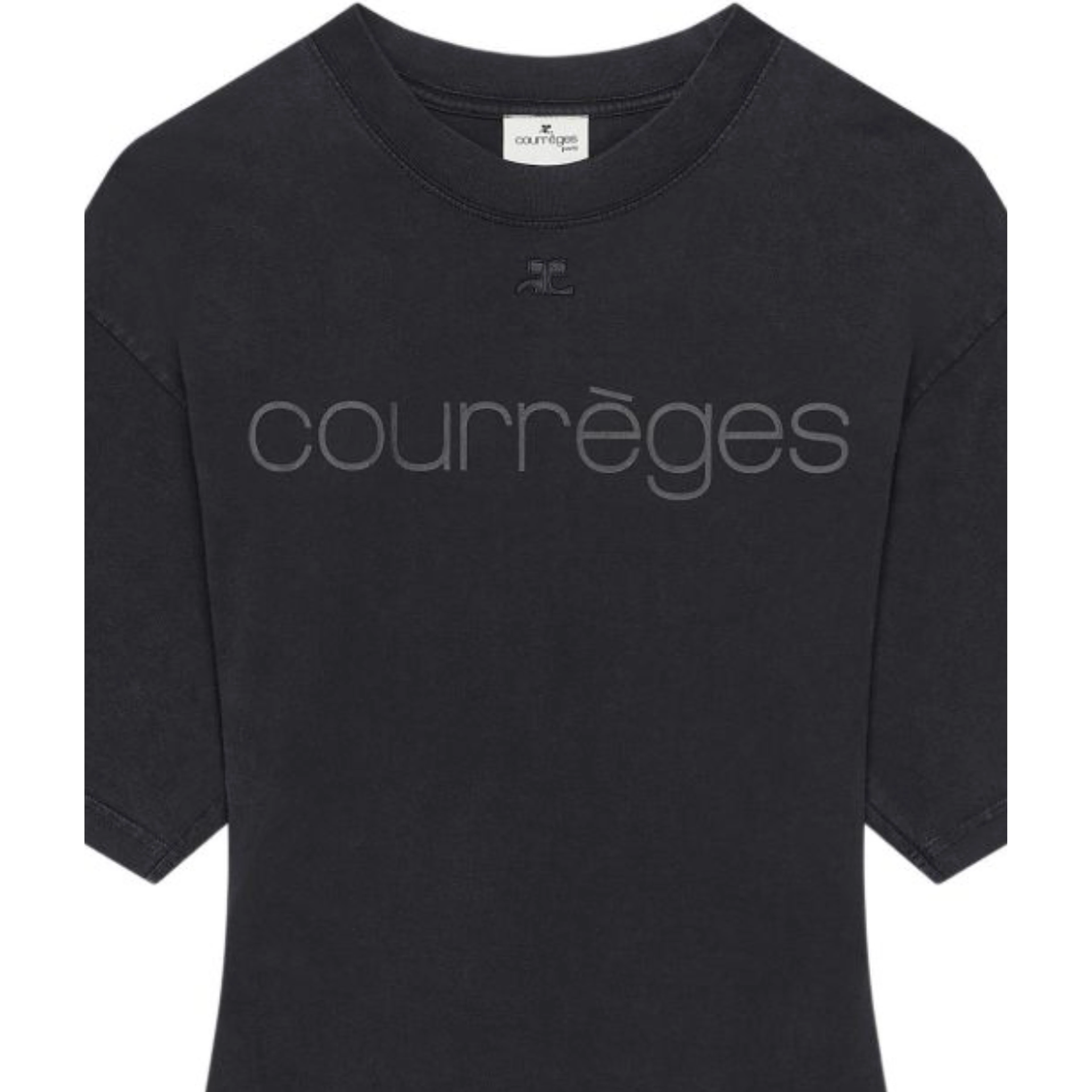 Courrèges T-shirts and Polos Black