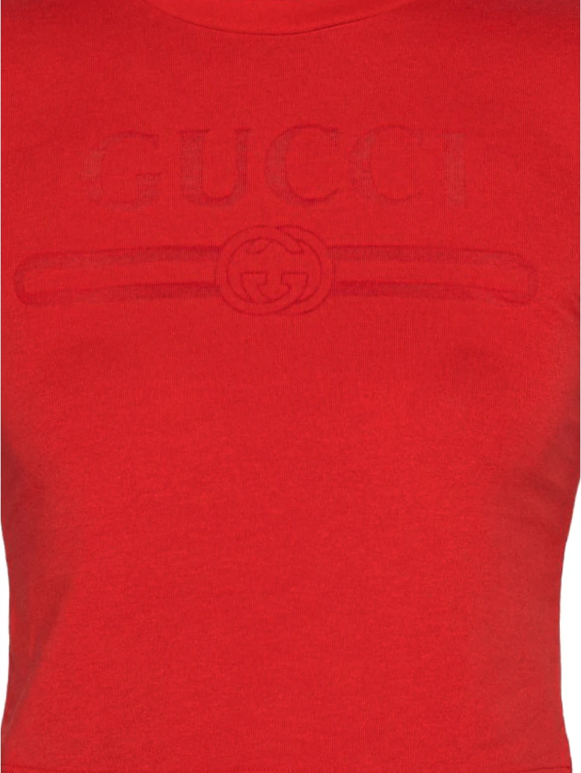 Gucci T-shirts and Polos Red