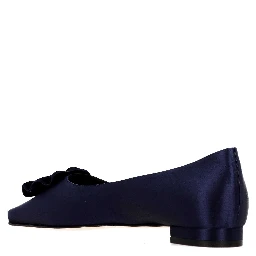 Manolo Blahnik Flat shoes Navy