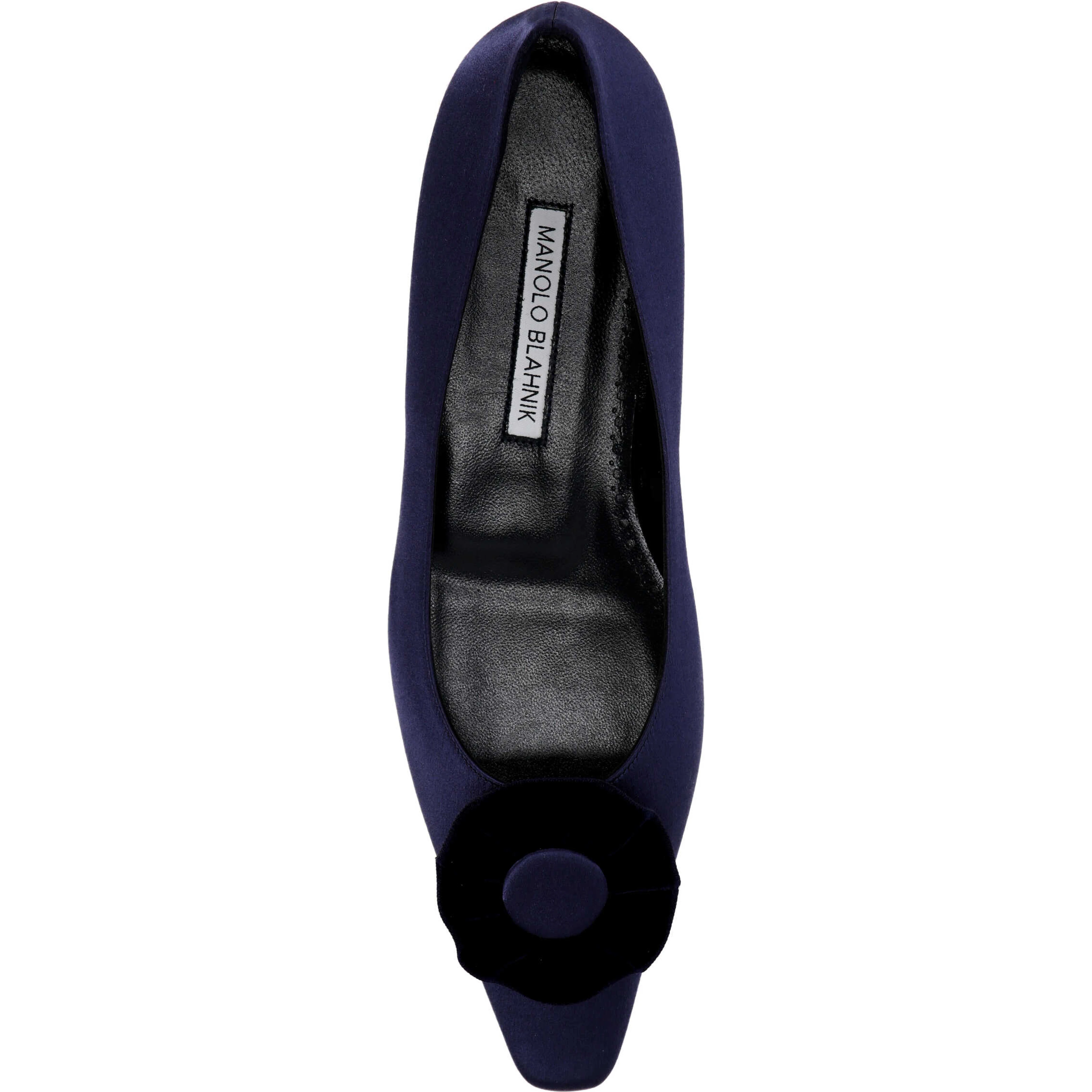 Manolo Blahnik Flat shoes Navy