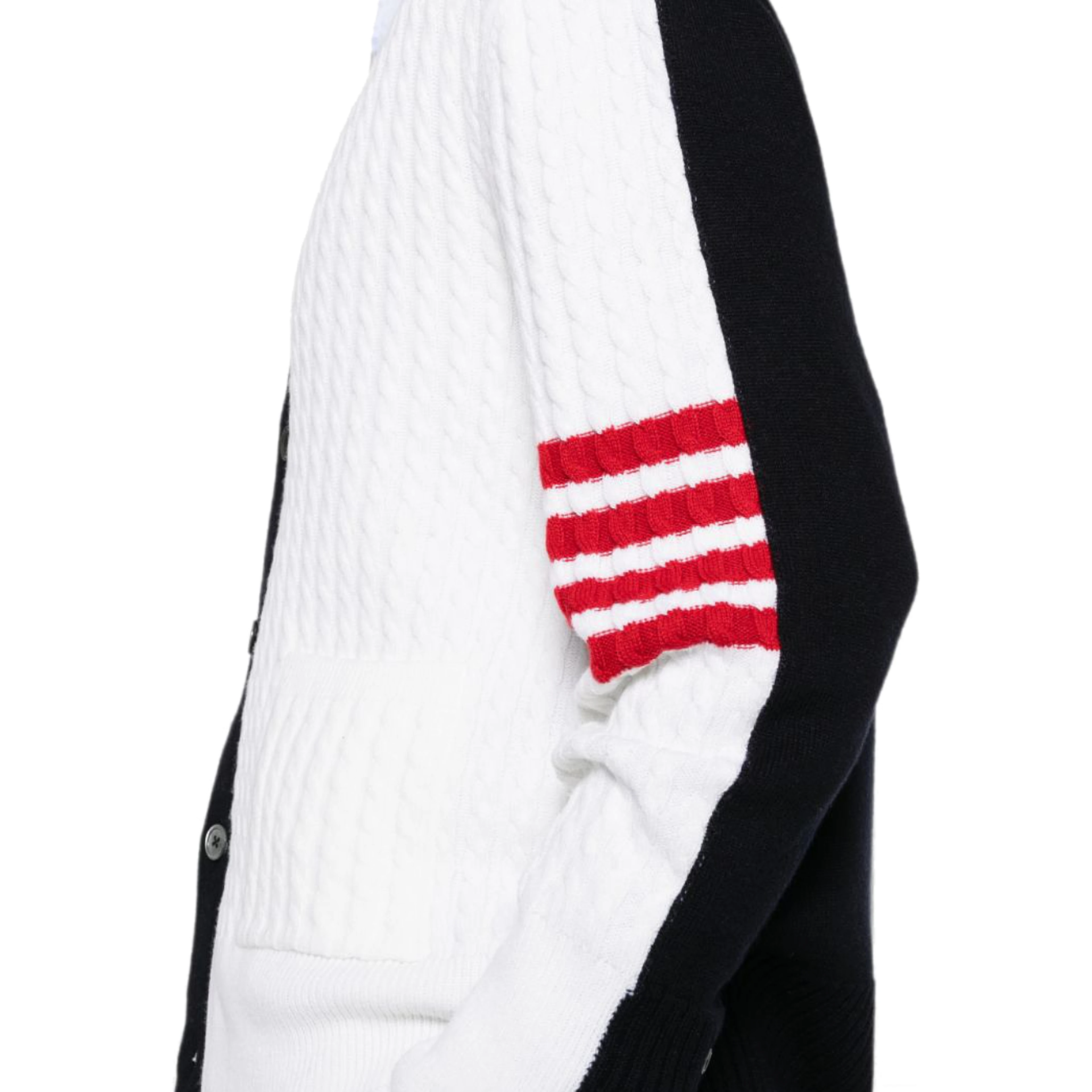 Thom Browne Sweaters Navy Blue/ White
