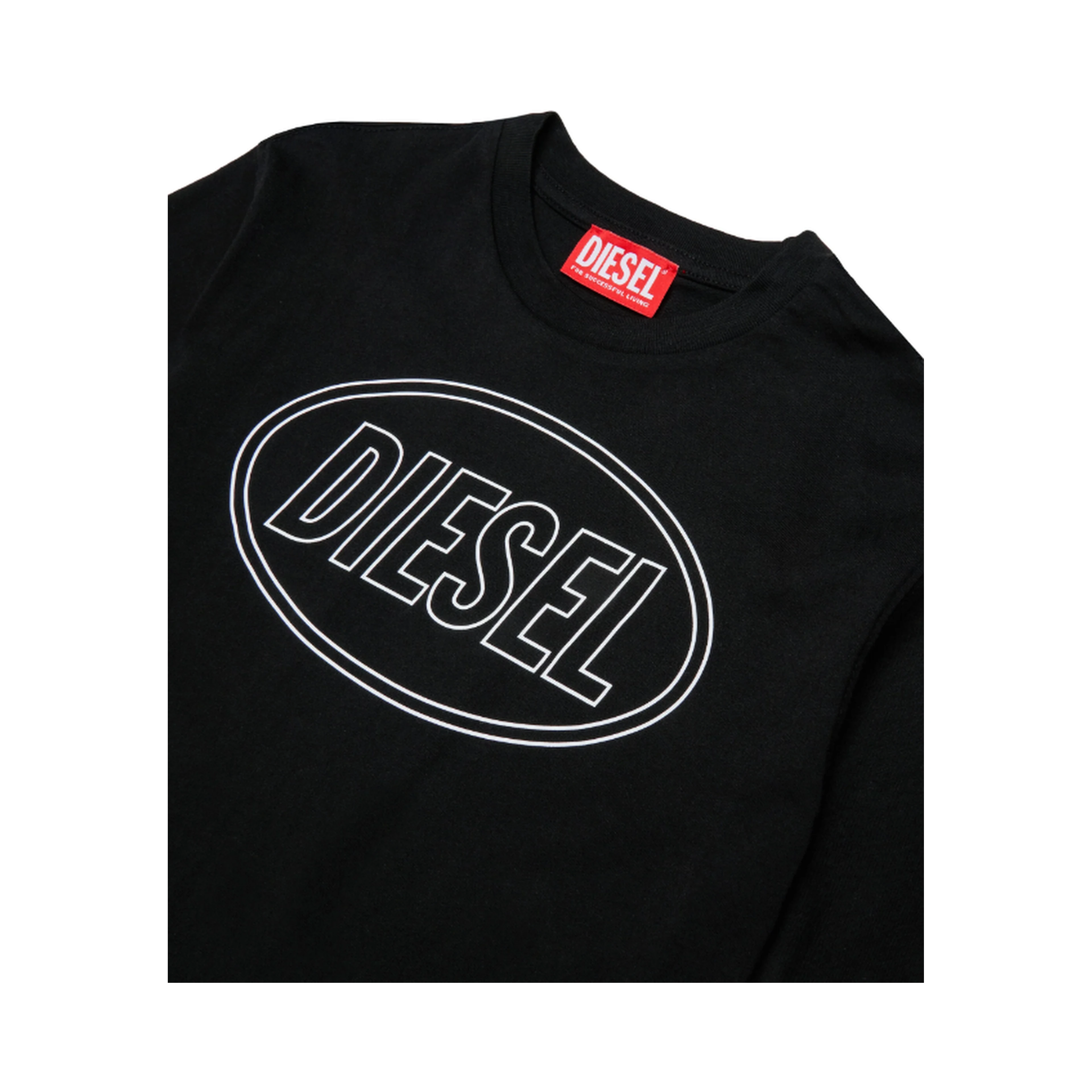 Diesel T-shirts and Polos Black