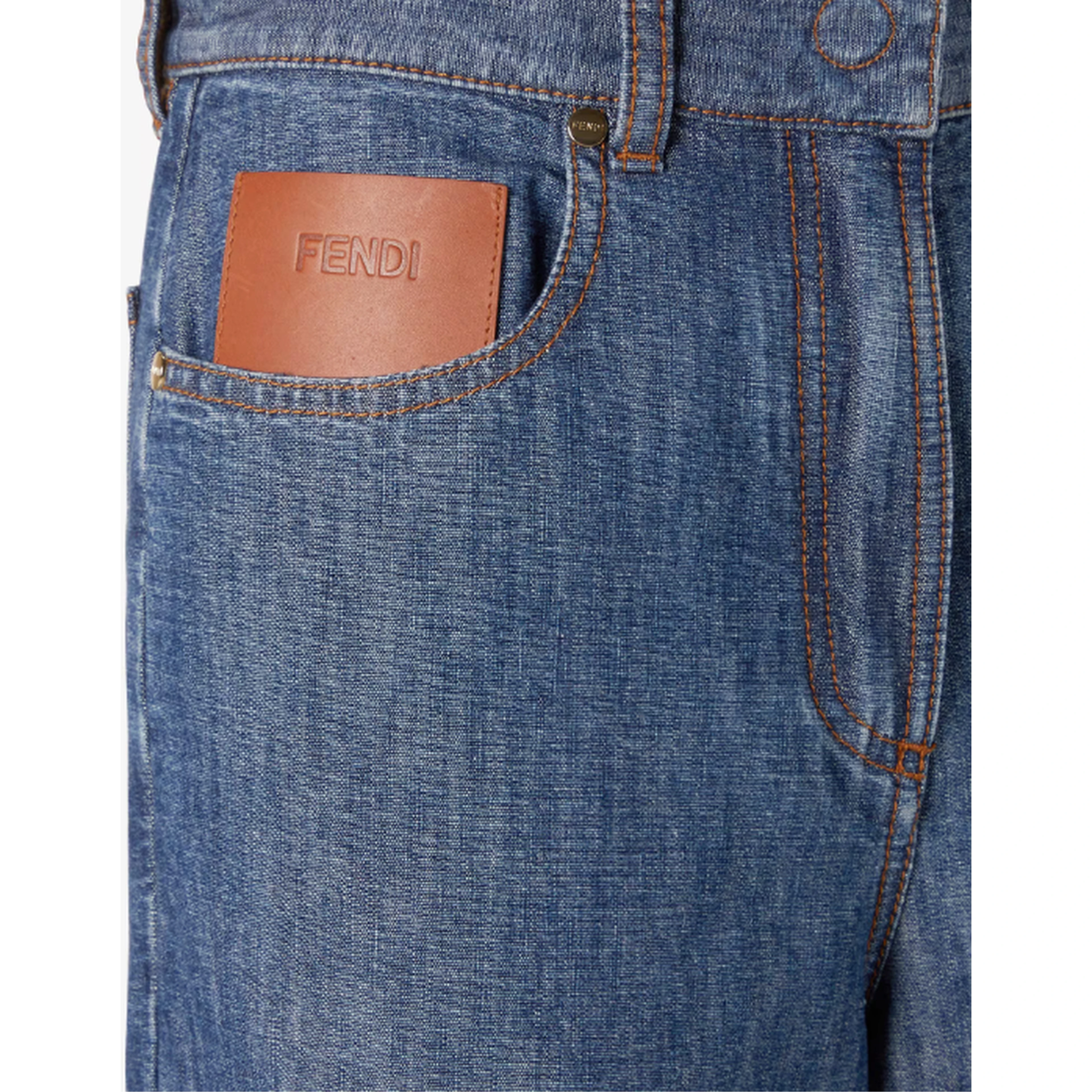 Fendi Trousers Navy