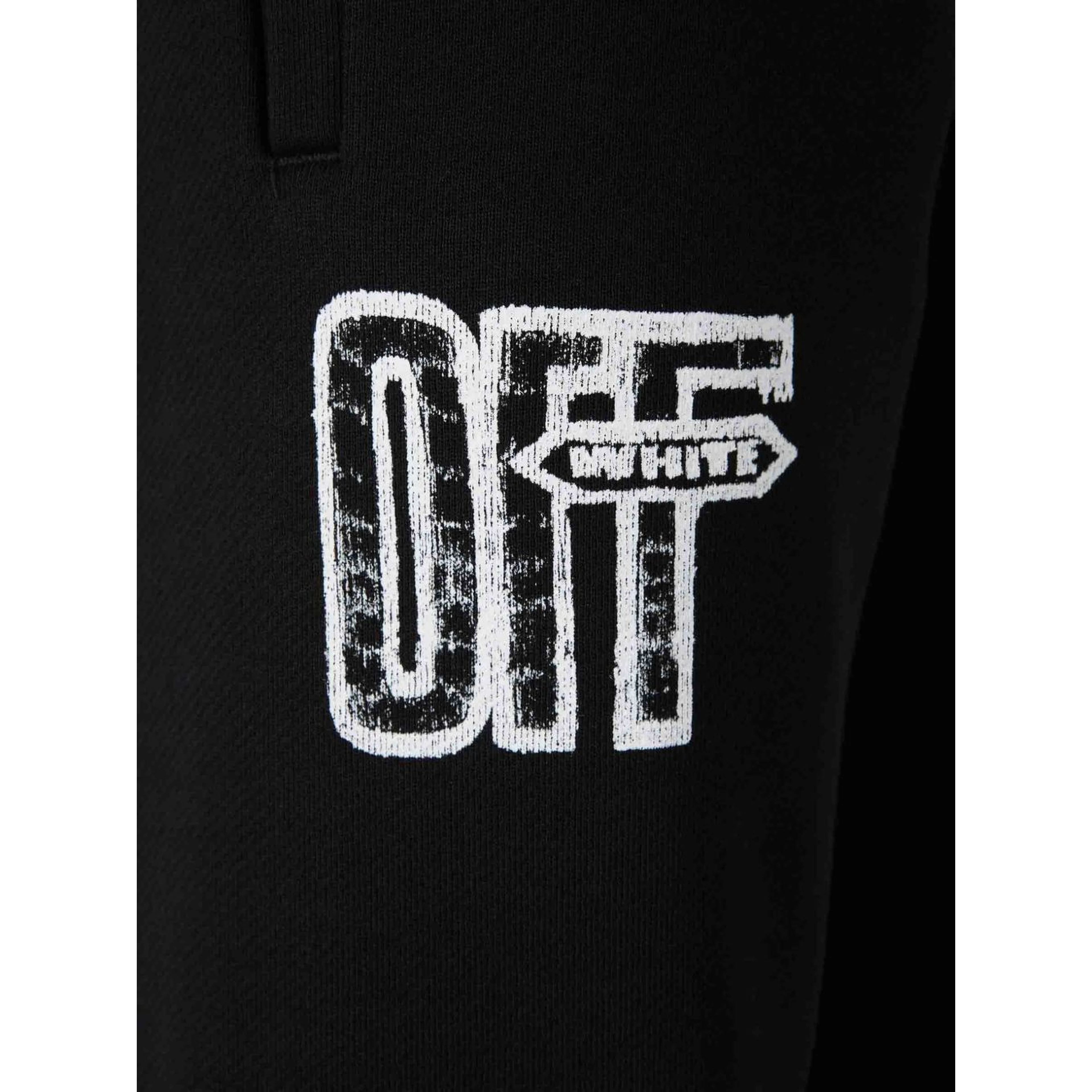 Off White Trousers Black
