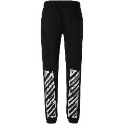 Off White Trousers Black