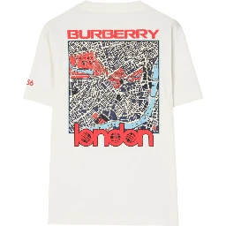 Burberry T-shirts and Polos Chalk