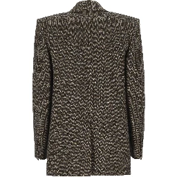 Saint Laurent Jackets Brown