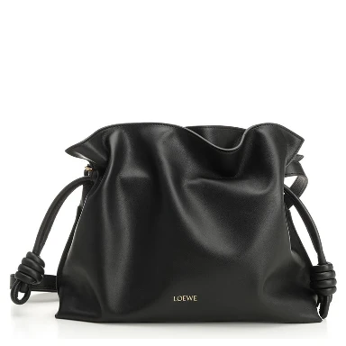 Medium Flamenco clutch in soft nappa