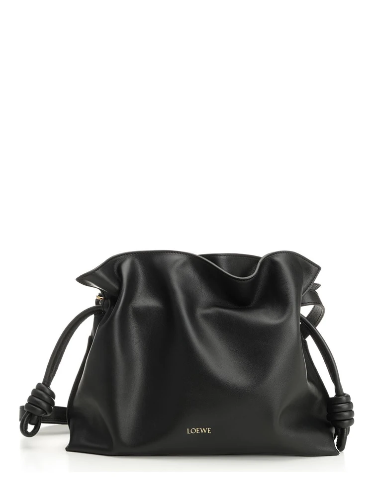 Medium Flamenco clutch in soft nappa