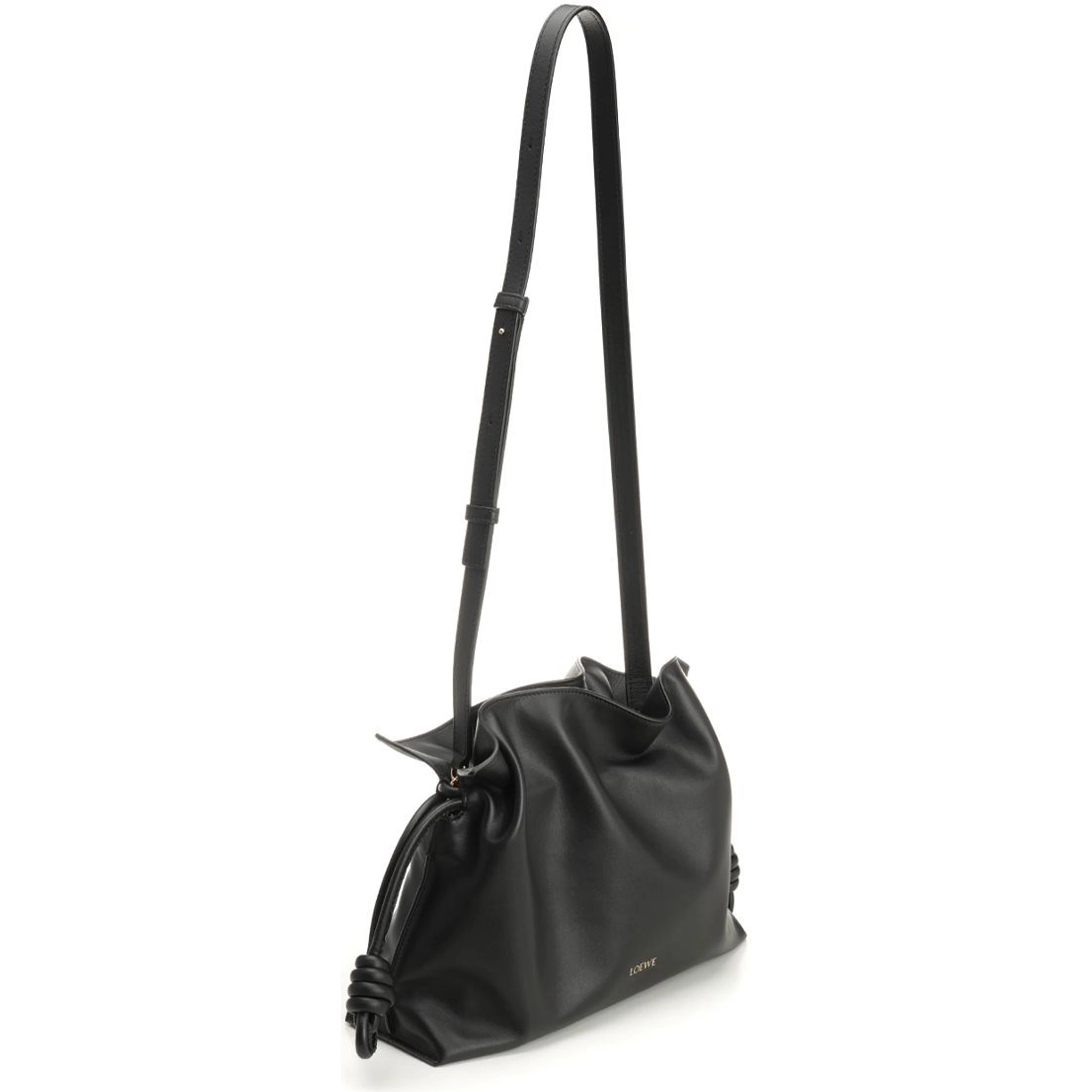 Medium Flamenco clutch in soft nappa
