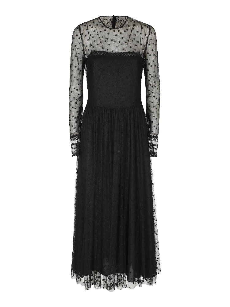 ABITO TULLE RICAMATO