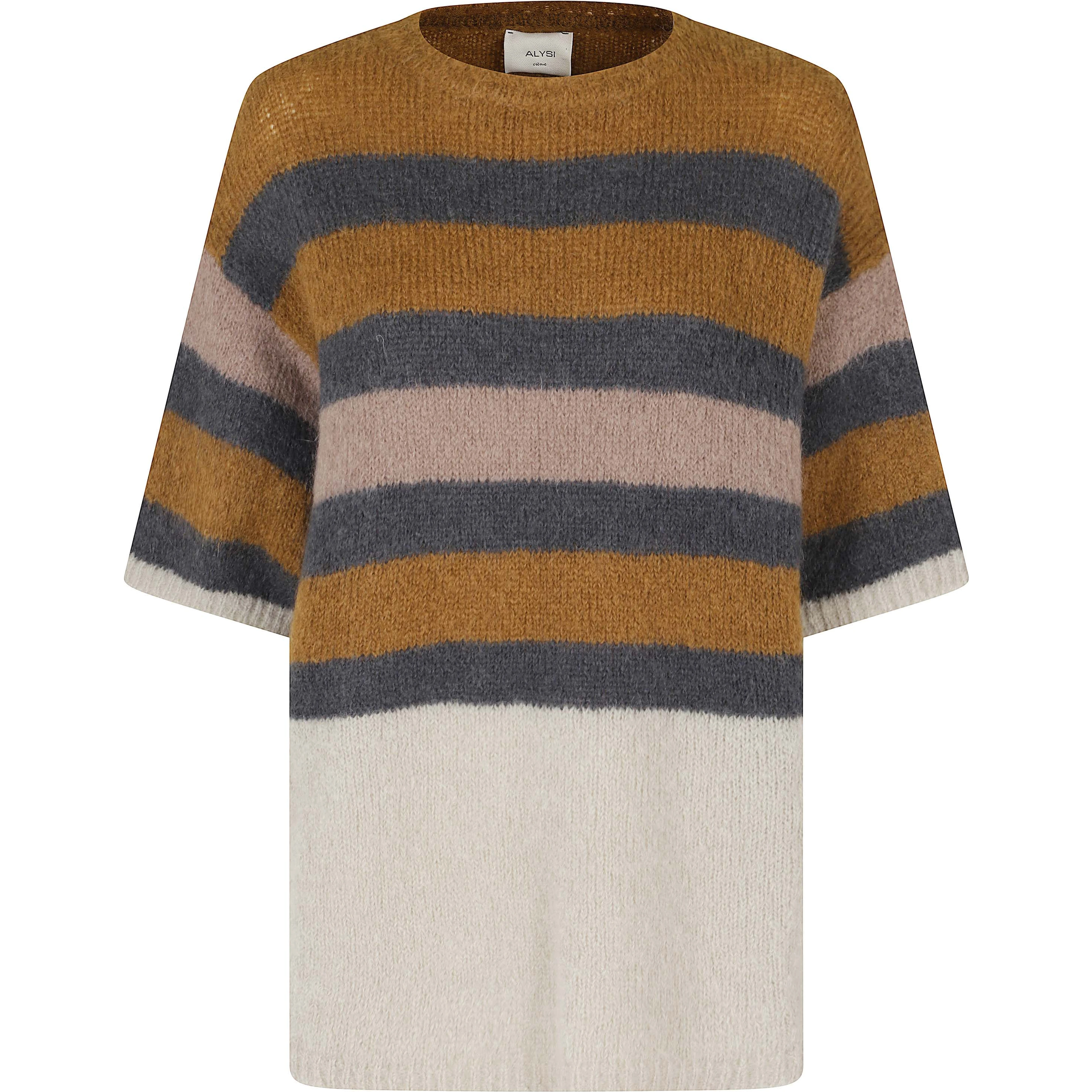 TSHIRT RIGATA SUPER MOHAIR