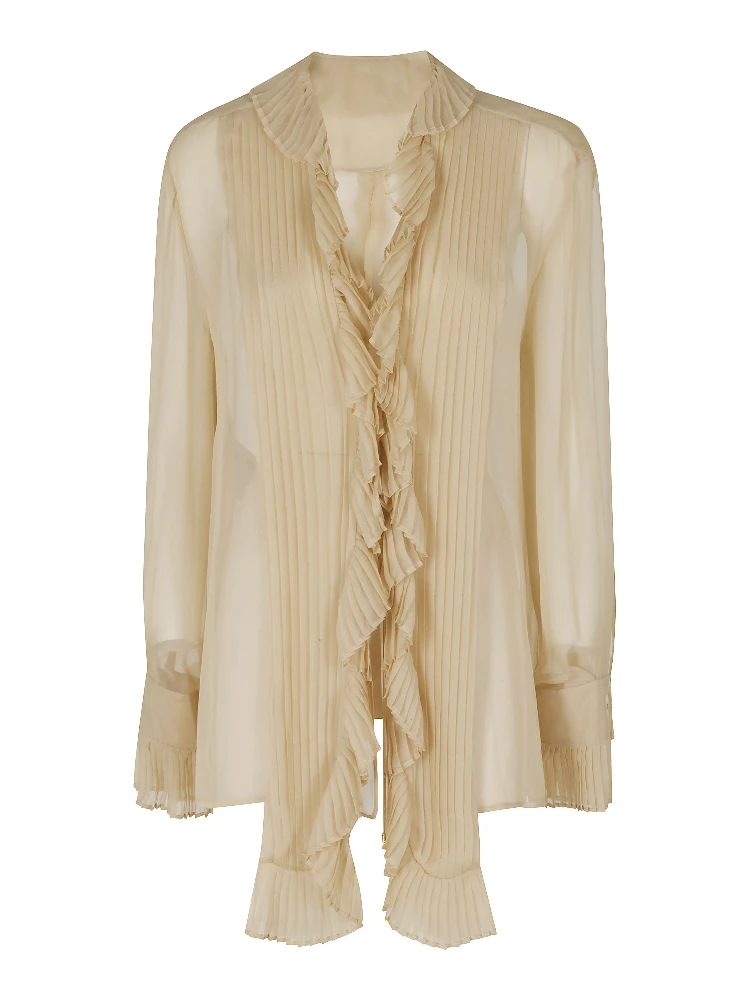 CAMICIA CHIFFON DI SETA