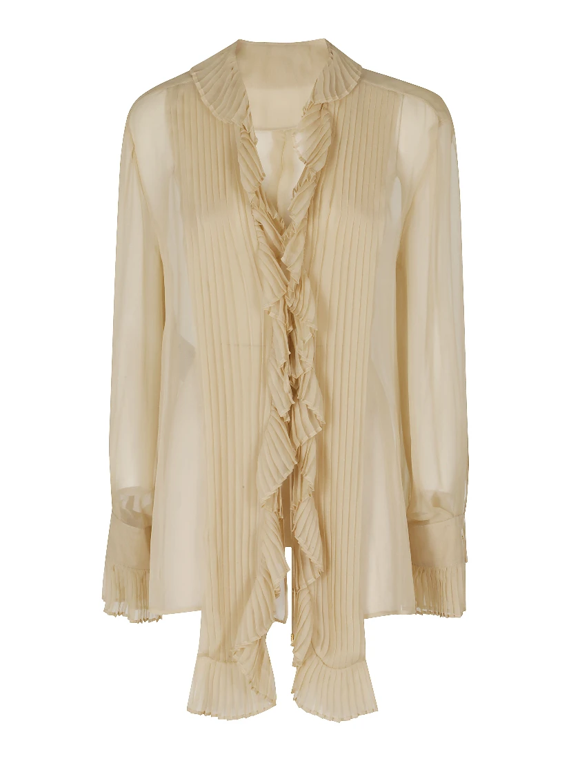 CAMICIA CHIFFON DI SETA
