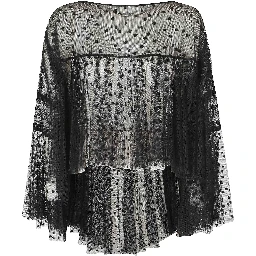 CAMICIA TULLE RICAMATO
